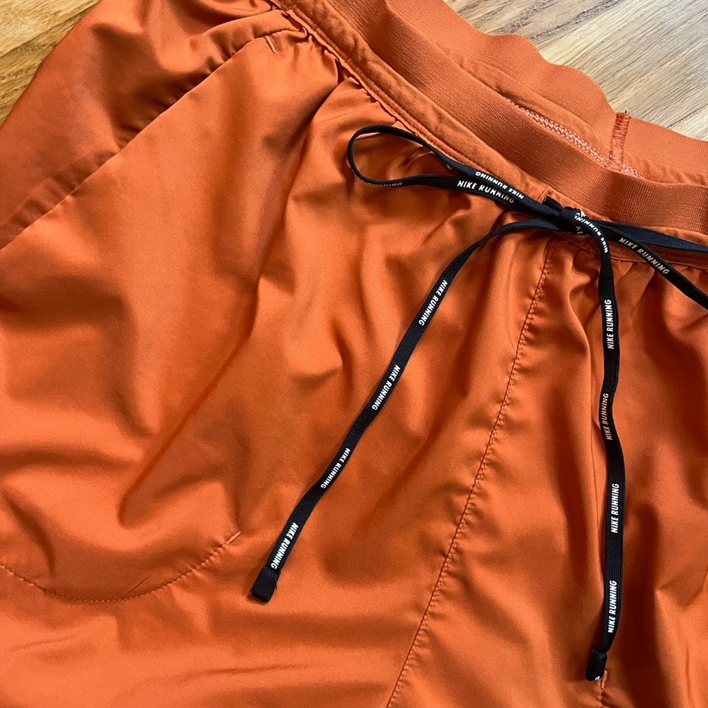 Nike Orange Running Shorts